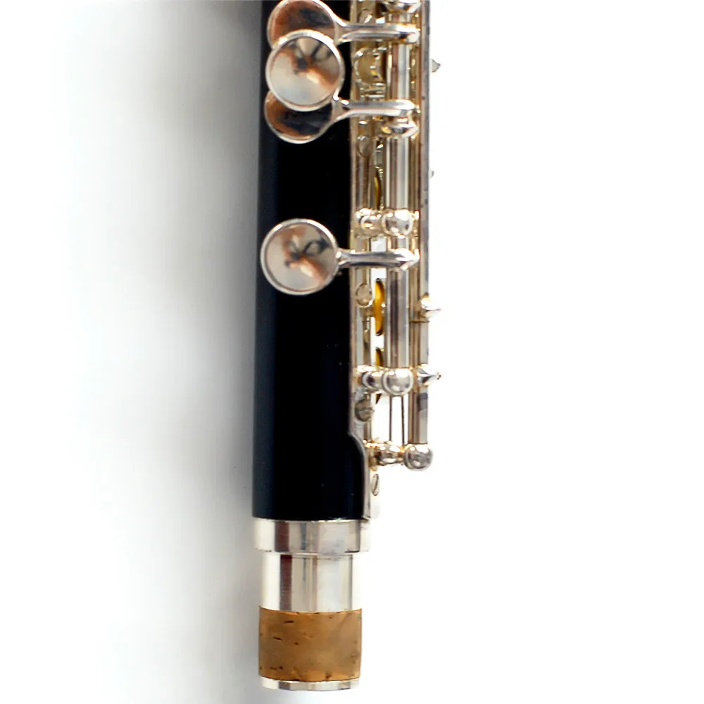 Nickle instruments on flute and flute tail Wood