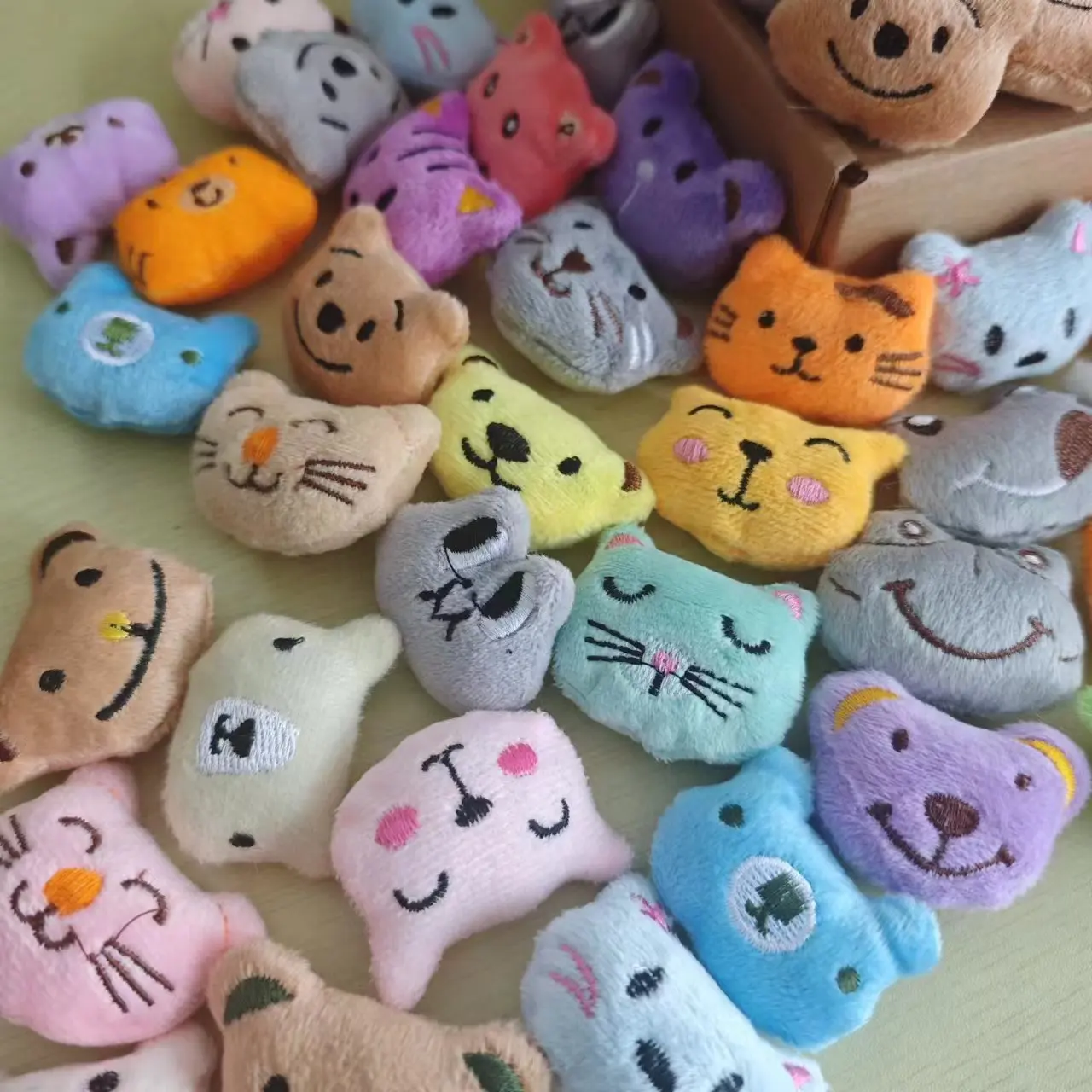 Mini Cute Animal Plush Dolls 5-6cm Stuffed Toys Girl Plush Claw Machine Doll Accessories Birthday Party Christmas Gift Reward 4
