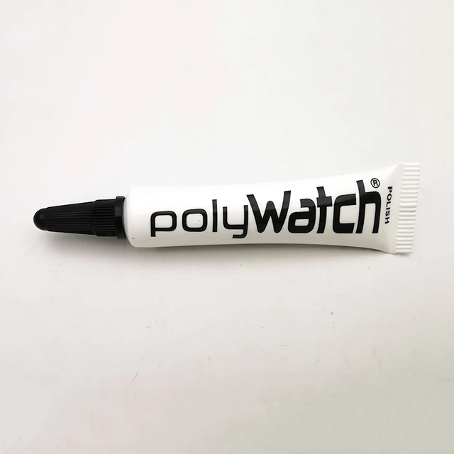 2 PCS POLYWATCH SCRATCH REMOVAL Plastic/Acrylic Watch Crystals Glasses  Repair Vintage