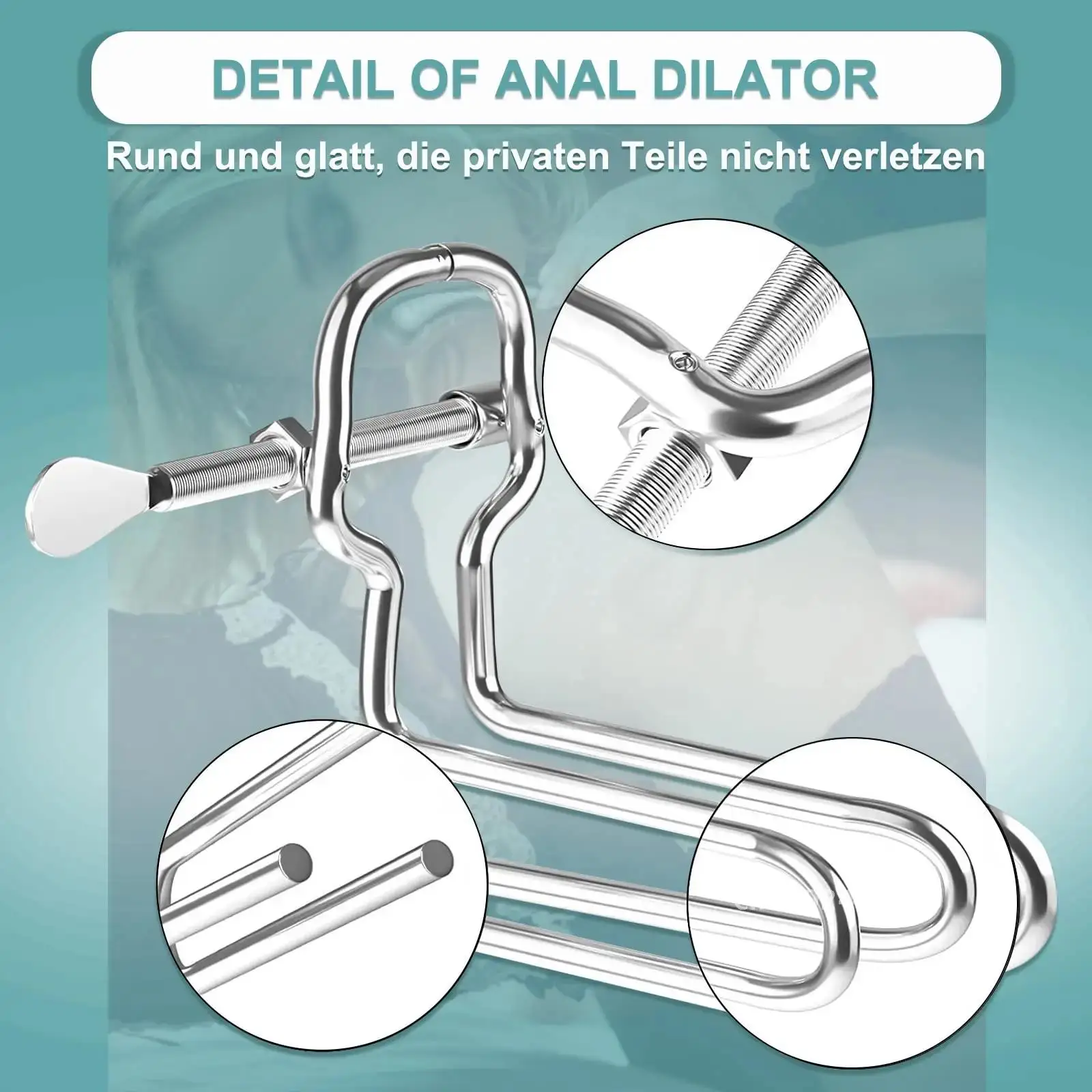 Hollow Anal Plug Expand The Anus Expander Bdsm Sex Toys Steel The Buttocks Plug Butt Tunnel For Dilator In Anal Enema Shower