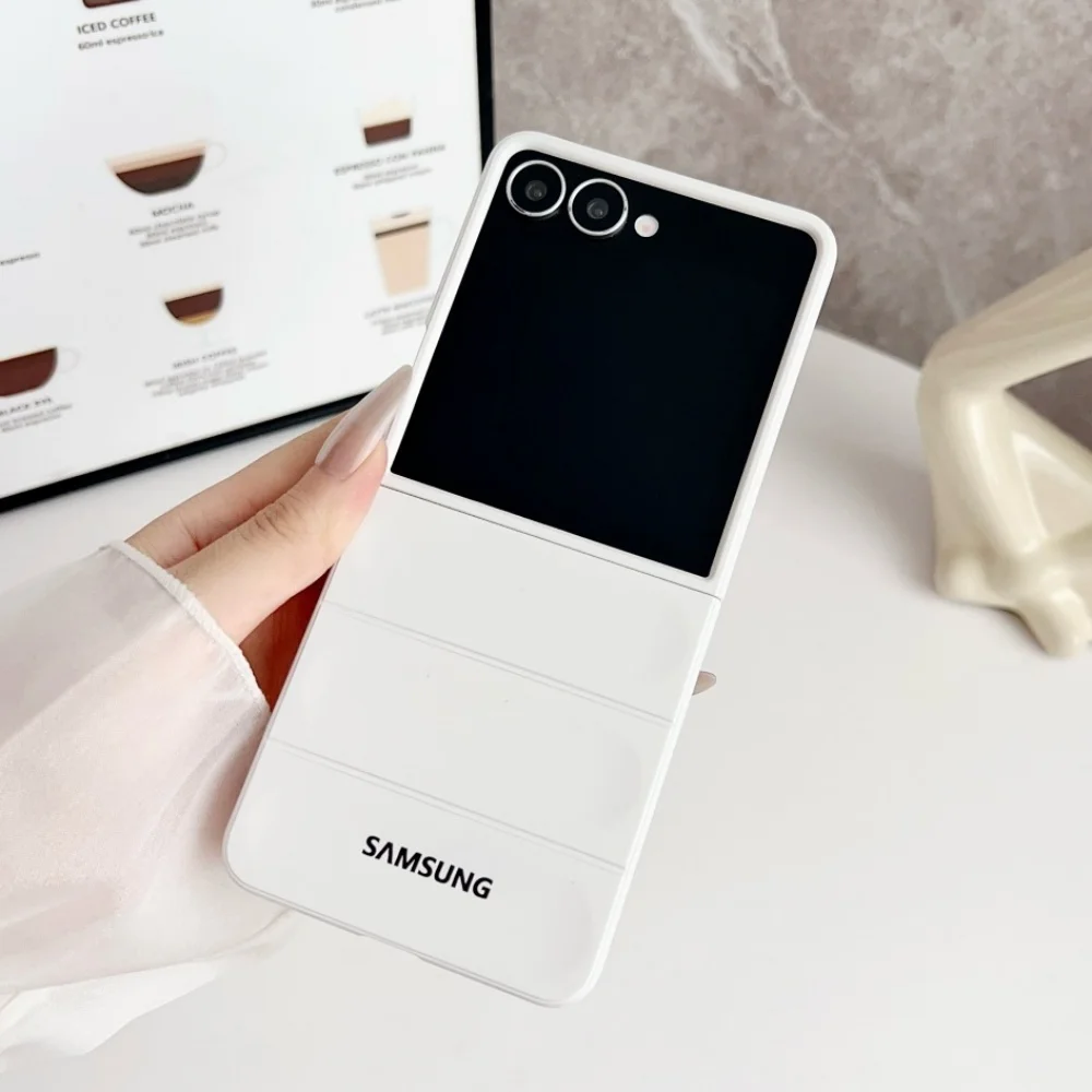 Ultra-Durable Hard Shell Folding Phone Case with Anti-Fall Protection for Samsung Galaxy Z Flip Series