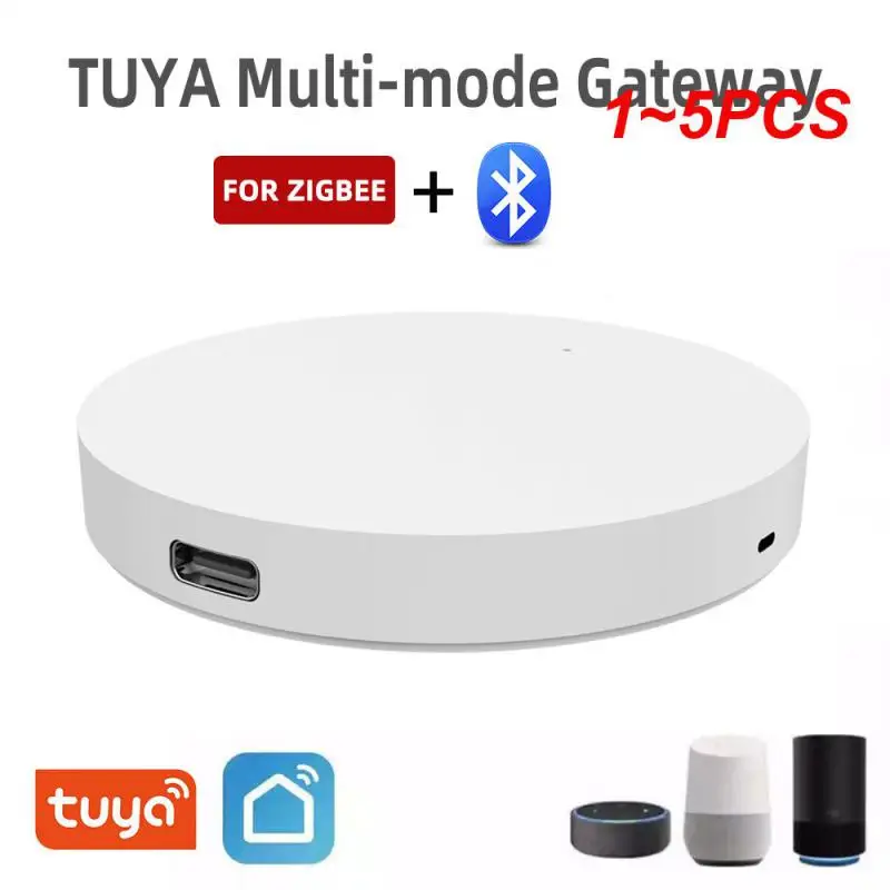 

1~5PCS Tuya Gateway Wireless BLE-Mesh Hub Smart Home Bridge Smart Life App Remote Control Work with Alexa