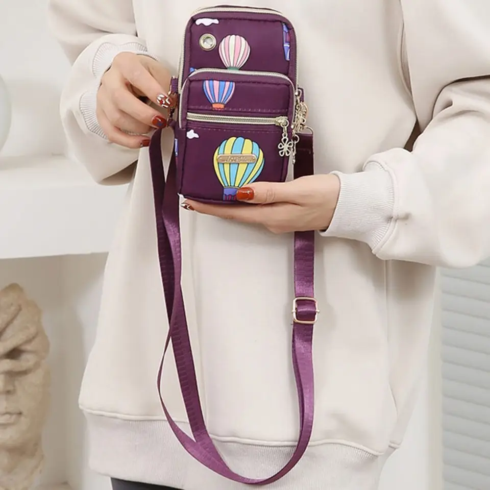 JINSI Borsa A Tracolla Trapuntata Per Donna – Piccola Borsa A Palloncino, Nera, Leggera, Con Tracolla Regolabile, 28x20 Cm