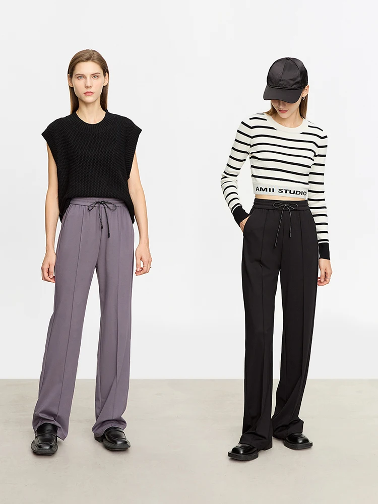 Ten ways to wear a black straight leg trouser - Mademoiselle