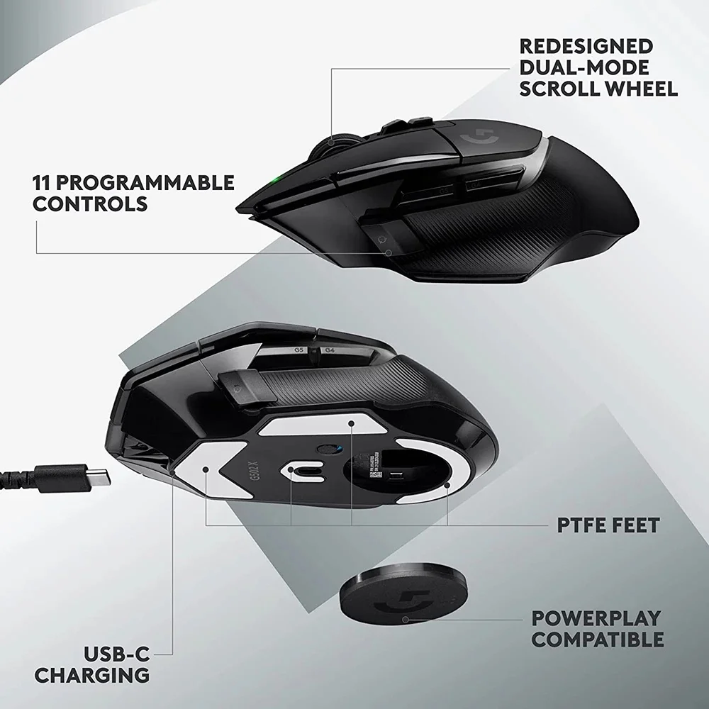 M250810★logicool G502 X LIGHTSPEED ワイヤレス Amazon.co.jp: Logicool G ゲーミングマウス G502 X LIGHTSPEED