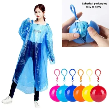 Keychain Disposable Rain Poncho 1