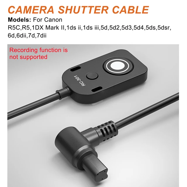 Canon 5d SMDV Remote Shutter Release Cable For Canon EOS 1D, 1DS