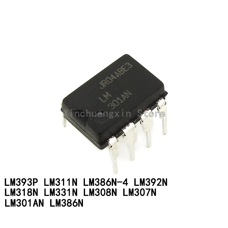 10PCS LM301AN DIP8 LM301 DIP LM301A-in Connectors From Lights & Lighting On - Foto 6