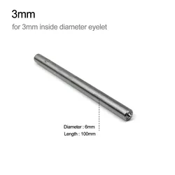 High - Quality Steel Metal Eyelet Grommet Installation Tool for DIY Handmade Projects (3mm)