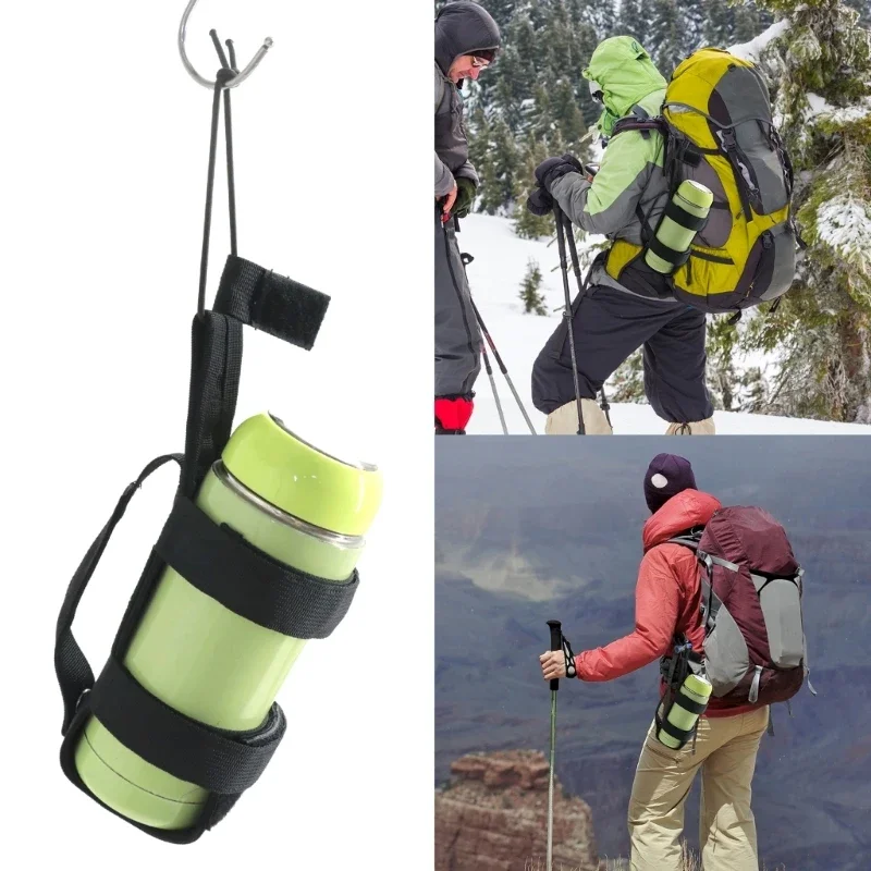 

Tactic Water Bottle Bag Belt Bottle Holder Bag Waterproof Bottle Carriers Adjustable Kettle Bag Webbing Bottle Bag