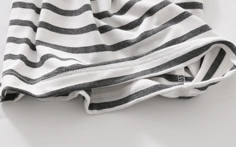 Dames pyjamabroek gestreept lichtgewicht en ademend voor lounge_voghion.com
