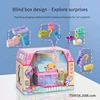 Parent-Child Toy Girl Surprise Every Family Treasure Box Princess Doll House Children Birthday Holiday Gift Scene Role Play 6