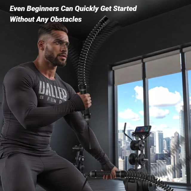 Ergonomic Strength Training Bar 4