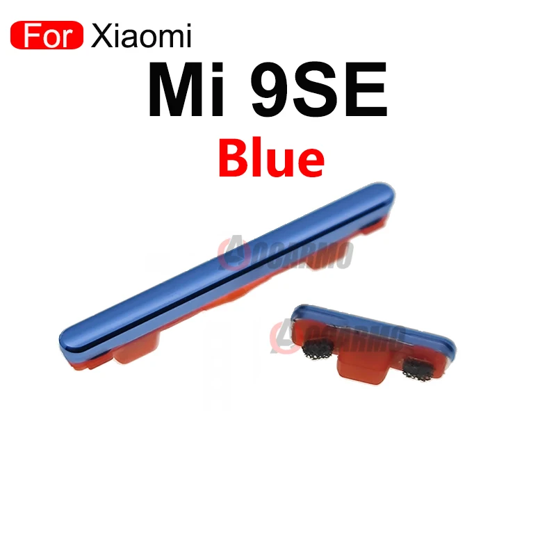 For Xiaomi Mi 9se mi9 Volume Up Down Power On Off Side Key Button Repair Replacement Parts phone switch key power volume control button