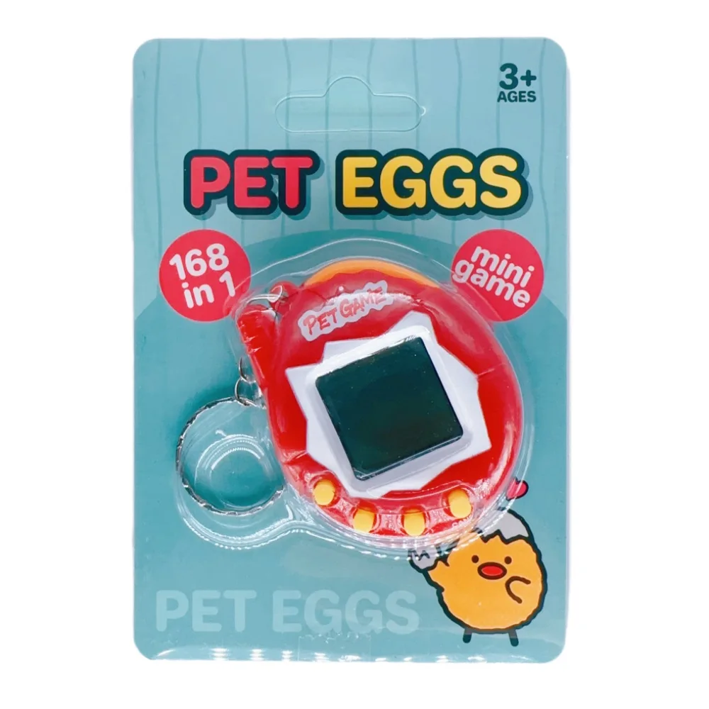 Portable Retro Classic Macaron Colors toys pets Mini Handheld Game kids games electronics handheld brain game With Keychain