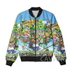 CAVVING 3D Printed  Plant Vs Zombie Zipper Bomber Jackets Men Overcoat Mens Coat Zip Up Jackets for Women/Men  J01 4