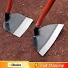 Garden hoe Garden Weeding Rake Labor-saving Weeding & Loosening Soil Artifact Harrow Handheld steel weeding hoe Hoe Farm Tool 1