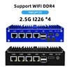Fanless MINI PC Firewall Appliance Intel Celeron J4125 Soft Router Quad-Cores 4x LAN 2.5G i226V Network Card Pfsense OPNsense 1