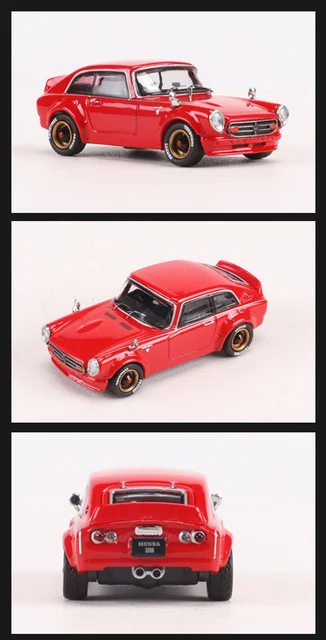 LF MODEL 1:64 S800 Die-Cast Alloy Model Car Collection Black