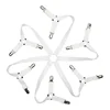 12 Clips Elastic Bed Sheet Clips, Sheet Fasteners for Slip-Resistant Bedding, Sofa Covers and Blankets, Household Tools 2