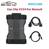 Can Clip V234 for Renault VCI Full Chip Wifi Diagnostic Programming Better than Clip for Renault Function Cars Till 2005-2023 1