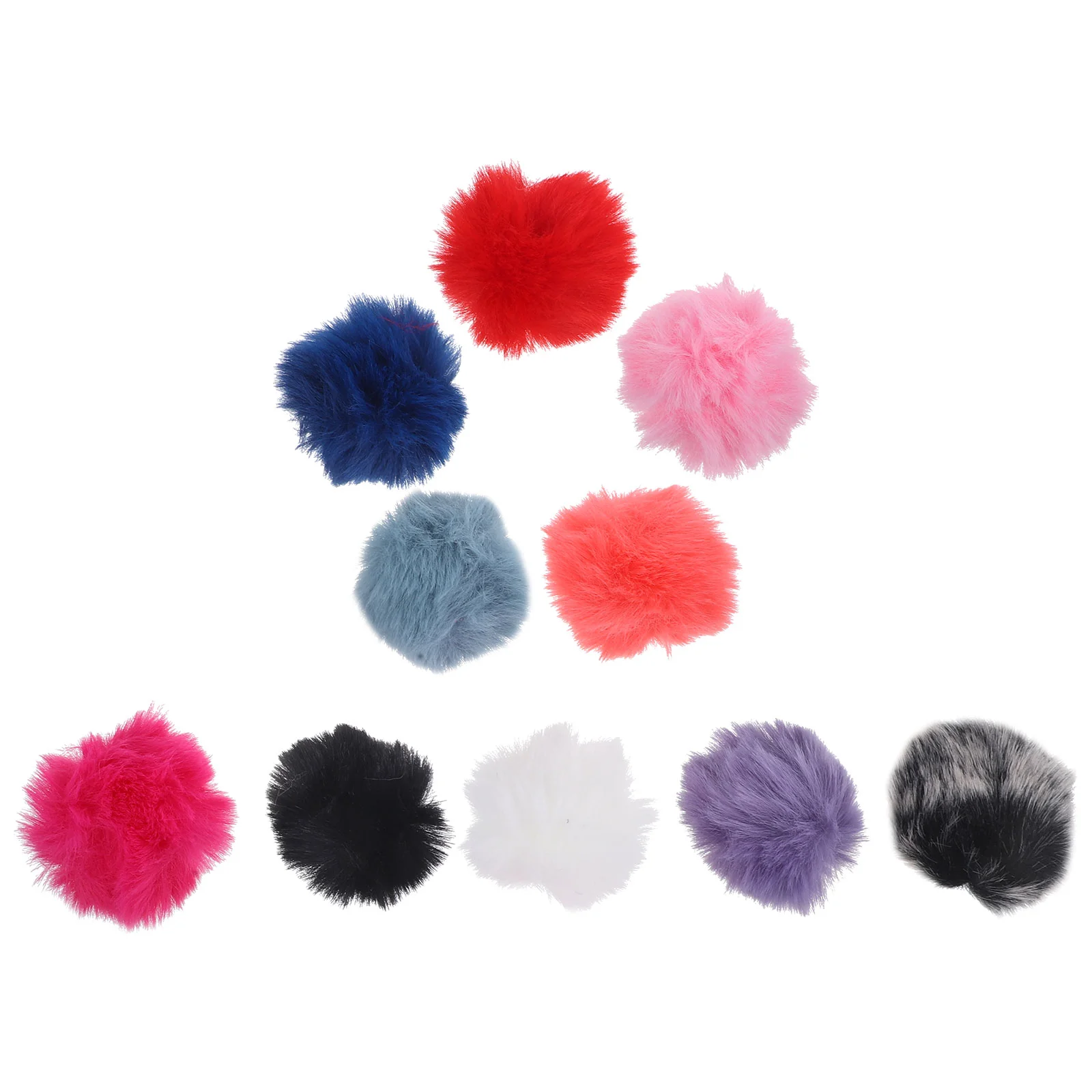

Universal Lavalier Furry Microphone Windscreen Lapel Mic Furry Windshield Wind Muff Soft Windproof Covers