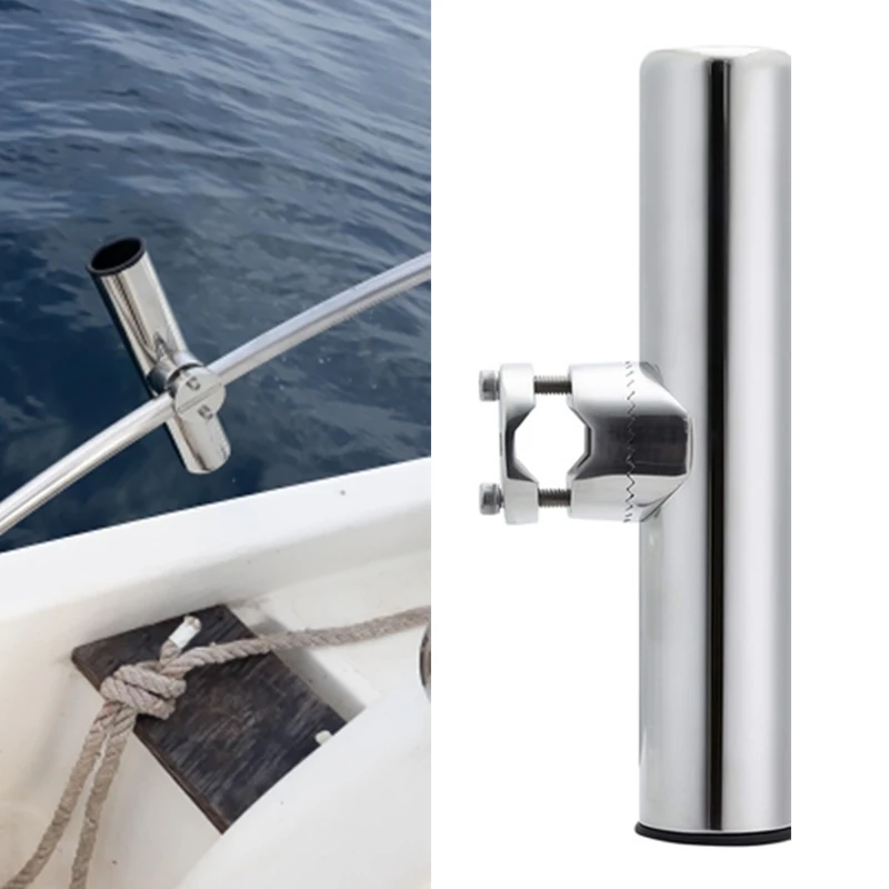 Support de canne à pêche en acier inoxydable 316, accessoire de pêche  adapté pour R64.7/8 en effet à 1 en bateau, nouveau, 4 pièces