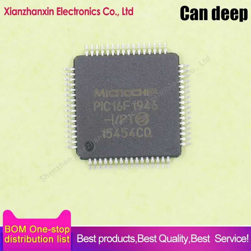 

1pcs/lot PIC16F1946-I/PT 16F1946 LQFP64 MCU single-chip micro controller IC