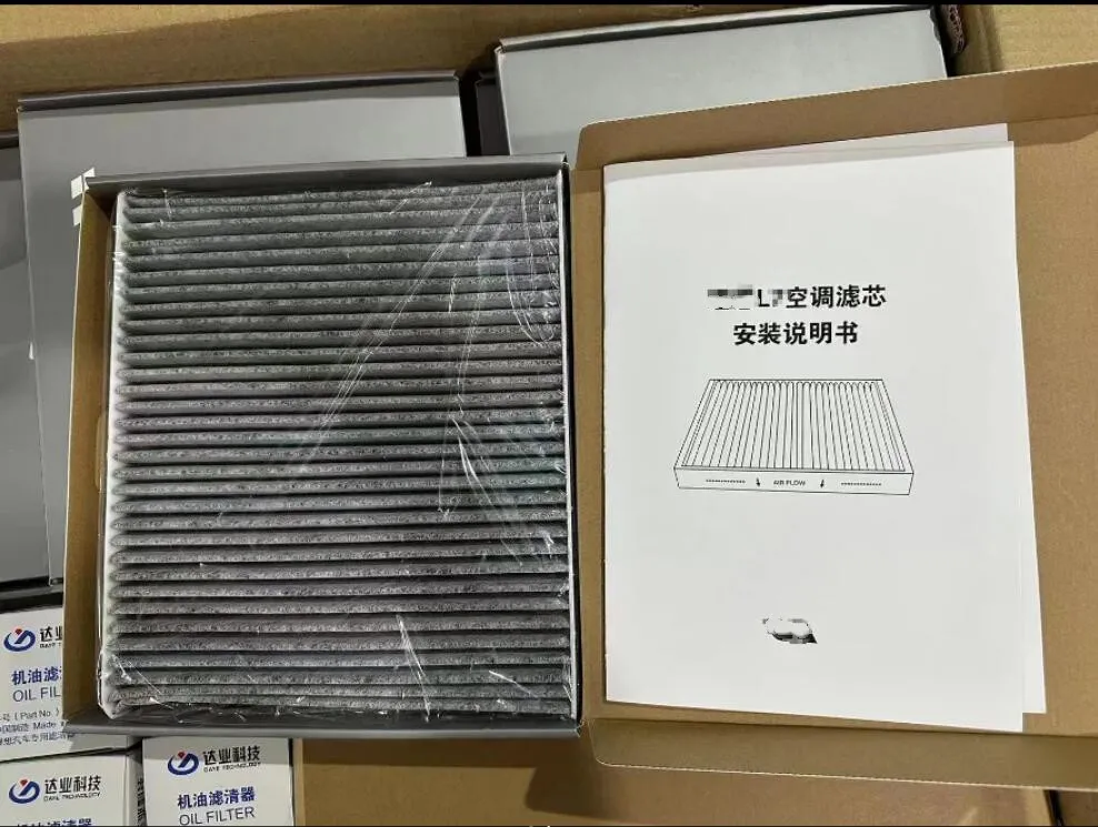 AC Oil Air filter 3in1 full set for Lixiang L8-L9 AC filter Oil filter Air filter full packing