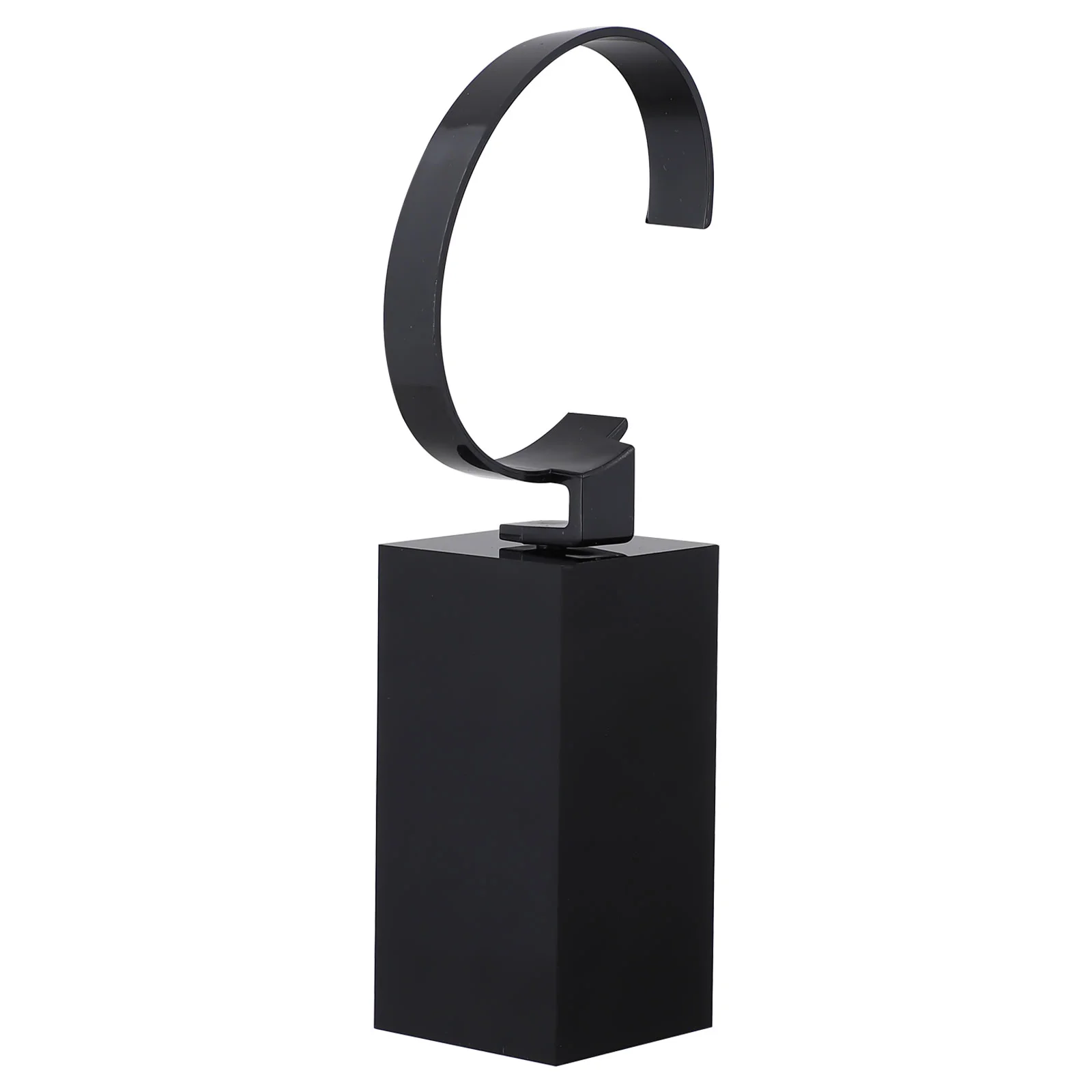 

Watch Stand Wrist Display Rack Bracelet Holder C-shaped Acrylic Organizer Jewelry
