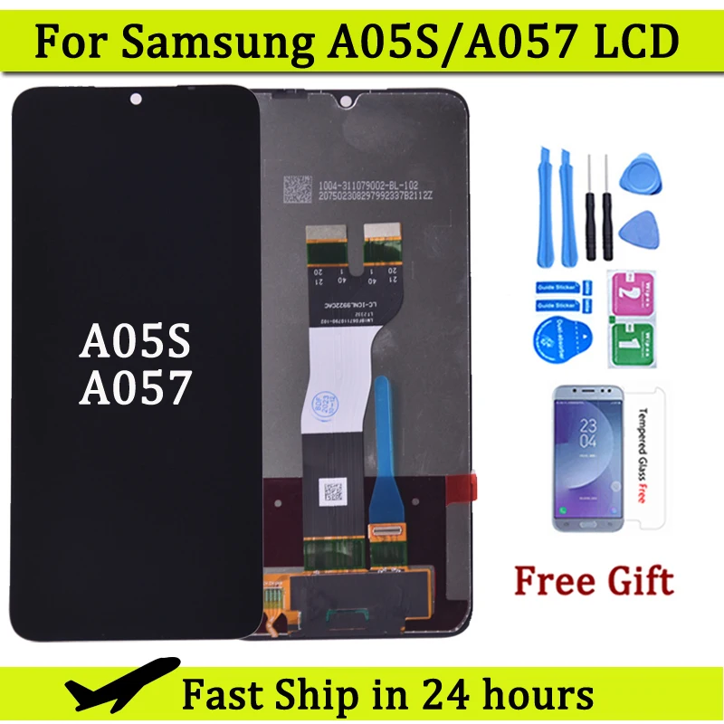 

6.7" For Samsung A05s LCD A057 LCD Display Touch Screen Digitizer For Samsung SM-A057F, SM-A057F/DS LCD Screen