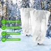 1/3Pcs Plant Covers Freeze Protection Non-woven Fabric Frost Cloth Plants Jacket Drawstring Tree Cover for Outdoor Plants