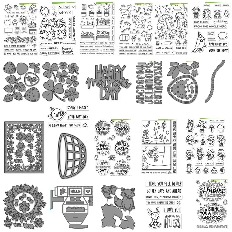 Metal Cutting Die For Scrapbook Practice Photo Album Decoration Process Die