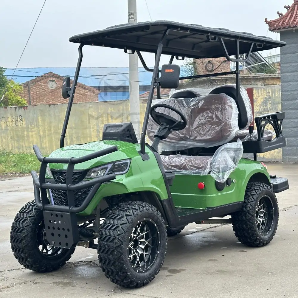 New Design 150W Solar panel Golf Cart 7.5W Powerful AC Motor Electric Lifted off-road Golf Hunting Cart 4 New Design 150W Solar panel Golf Cart 7.5W Powerful AC Motor Electric Lifted off-road Golf Hunting Cart 4