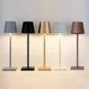 Cordless Table Lamp Dimmable Bedside Lamp Restaurant Atmosphere Lighting for Indoor and Outdoor Metallic Black 1