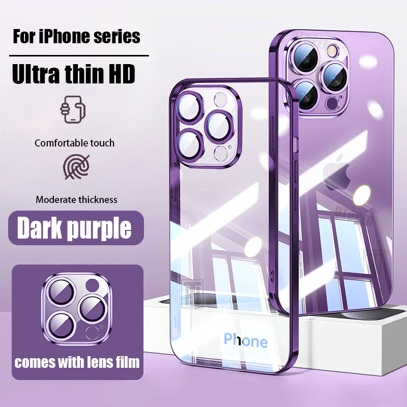 Sleek Transparent Soft TPU Phone Case - Official Edition