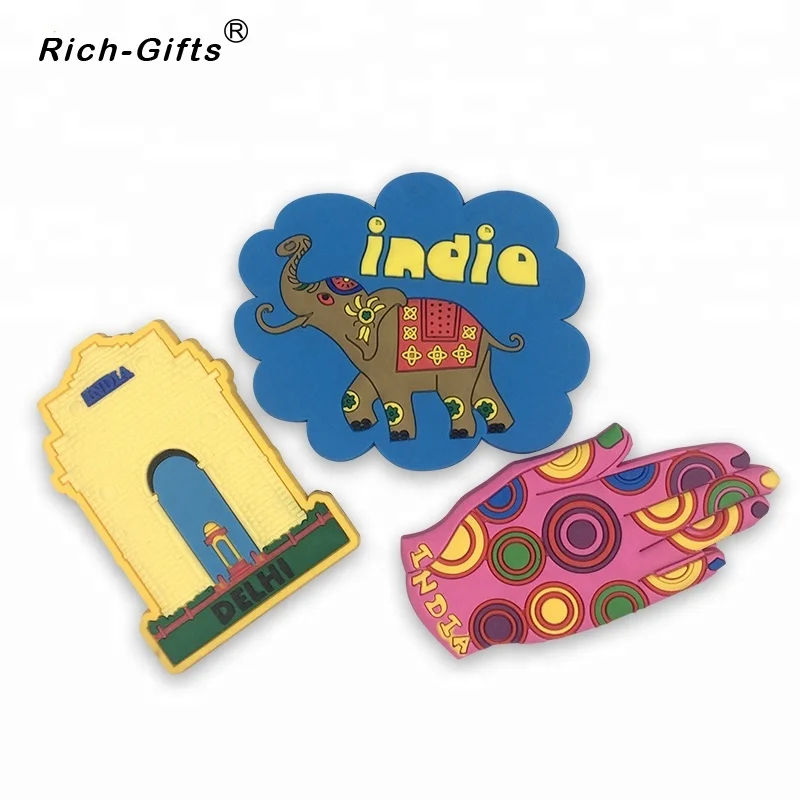 

PVC Souvenir Magnet for Promotional Gifts, Personalized, India