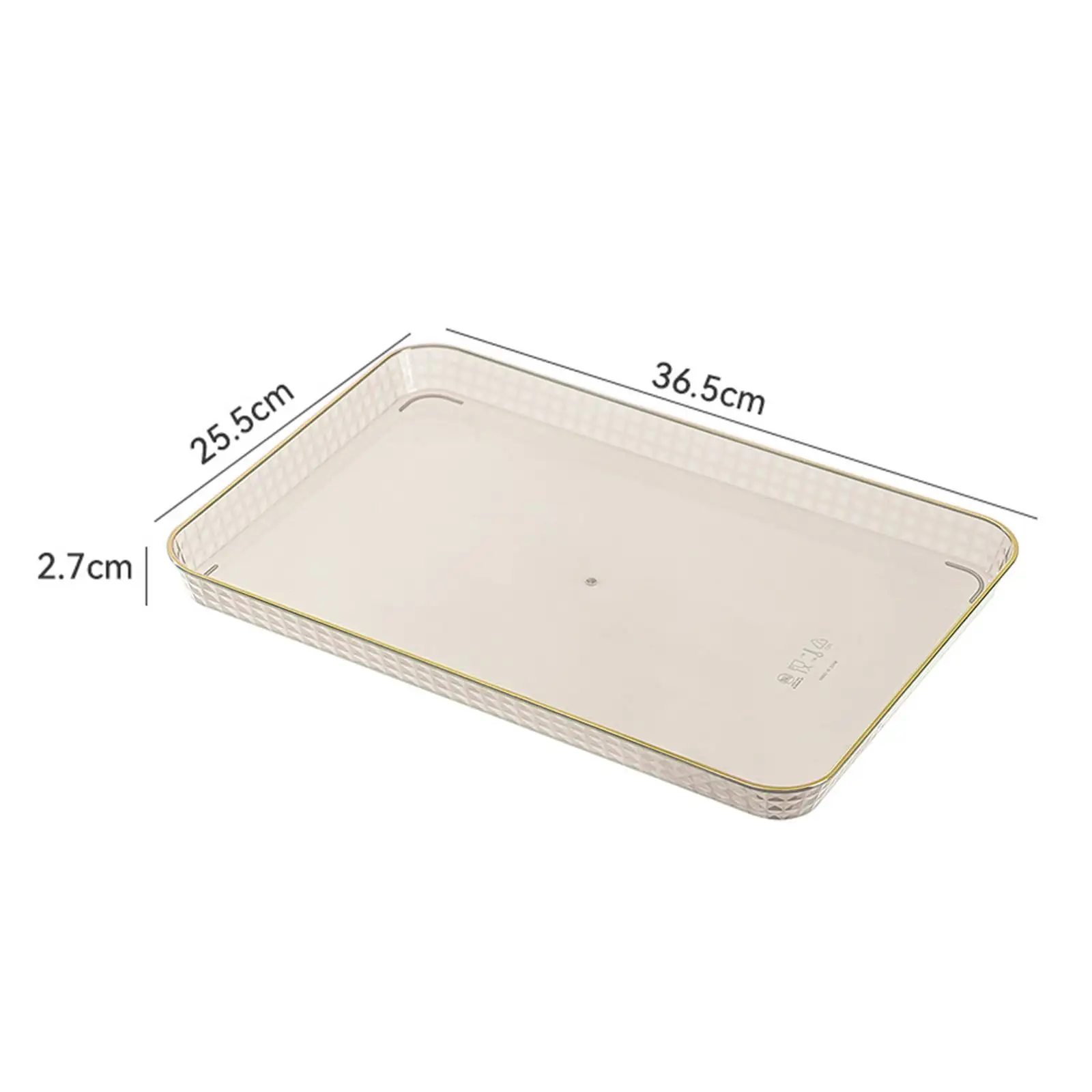 Serving Tray Multifunctional Serving Platters Rectangular for Tea Party