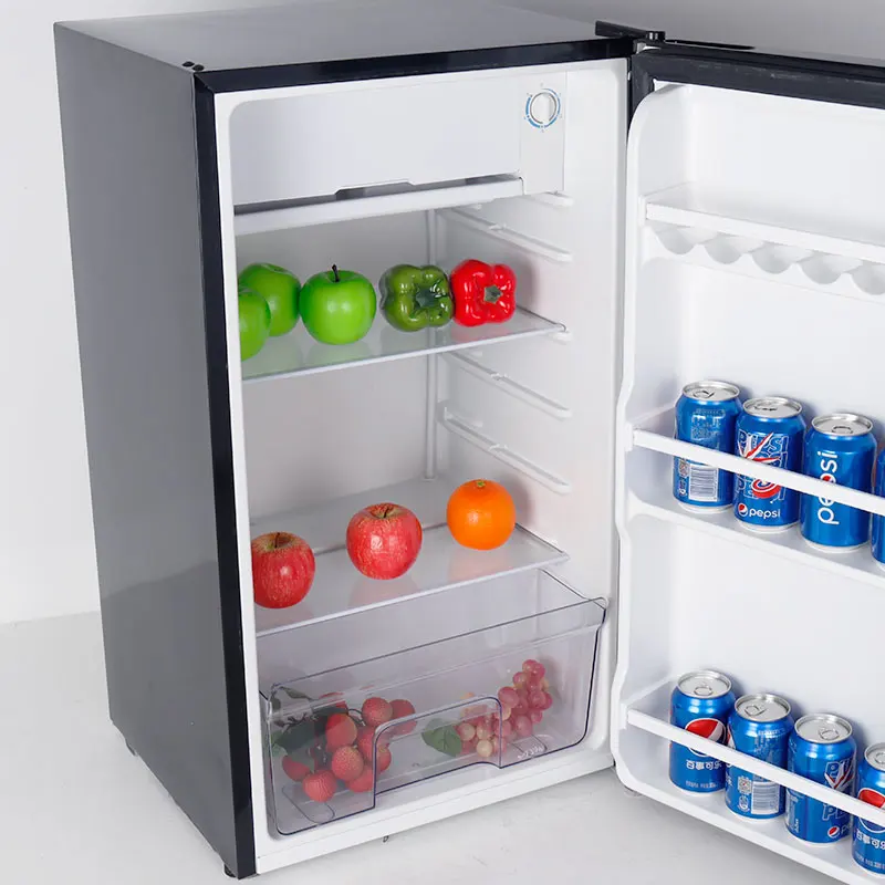 90L Single Door Hotel Refrigerators Mini Small Size Refrigerator 5