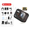 4K HD action camera IPX8 waterproof the same camera sports DV outdoor camera Anti-shake motorbike car recorder Helmet Body Cam 6