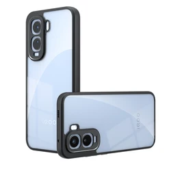 Enhanced Shockproof Anti - Fingerprint Matte Phone Case for Vivo IQOO Z11 (Transparent)