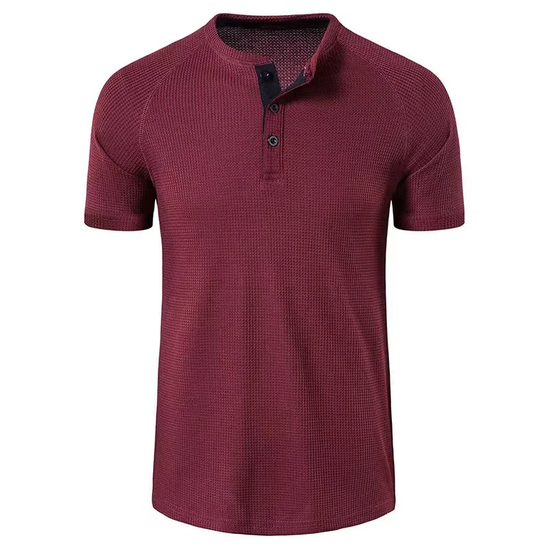 Camiseta Básica Para Hombre COOFANDY - Manga Corta, Cuello Redondo, Colores Sólidos, Corte Regular (verano, Casual)