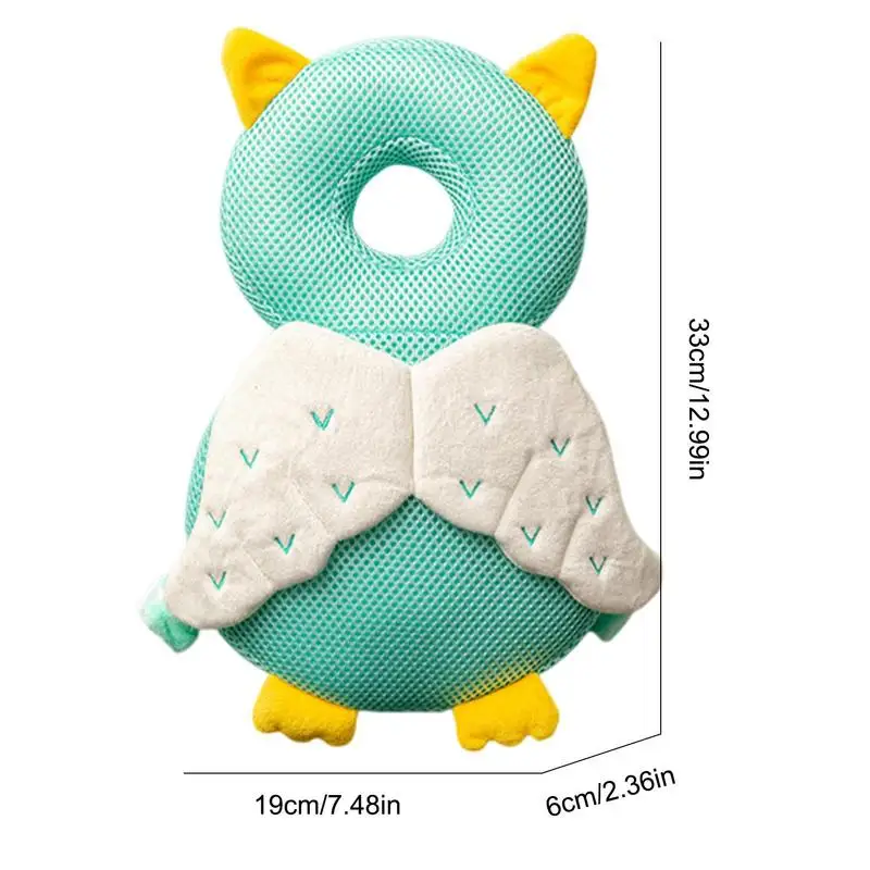 Baby Head Protector Cushion Backpack Backpack Safety Pad For Toddler Toddler Head Protector Pillow Fall Back Protector No Bumps 6