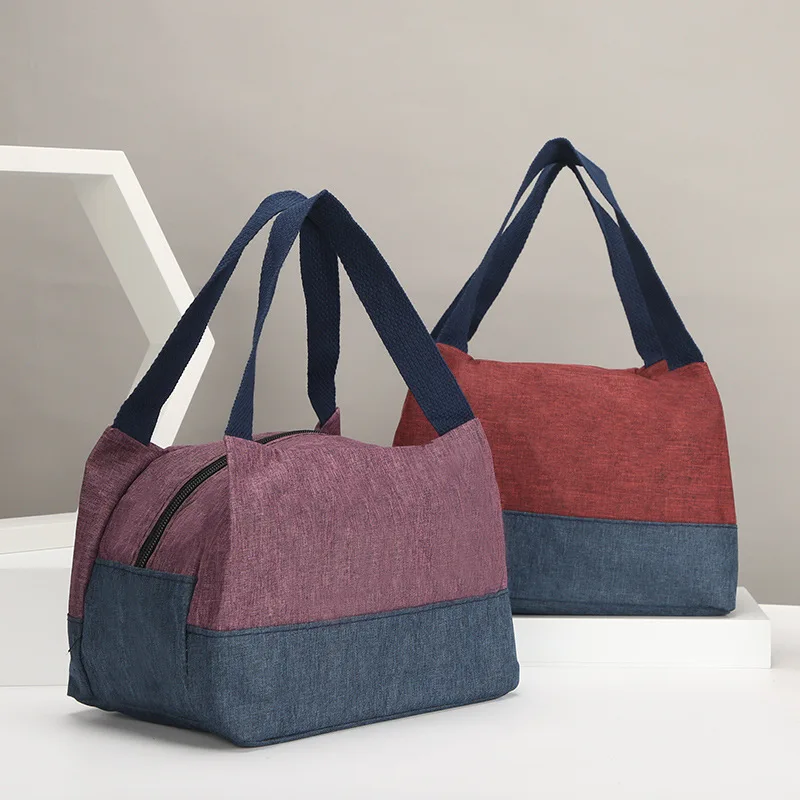 Camping Picnic Bag Lunch Bag Portable Large Capacity Travel Tote Carry Bento Box Food Drink Storage Women's Casual Handbag