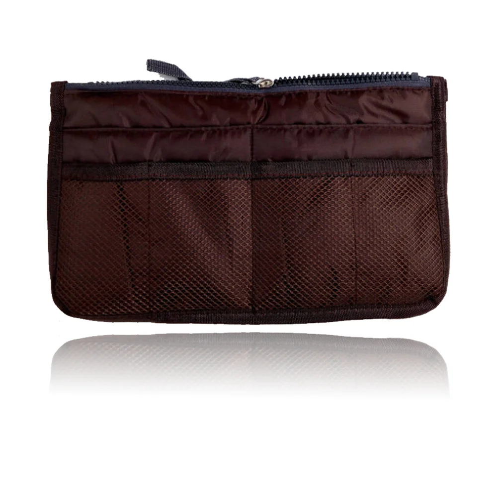 Organizer Insert Bag Folding Storage Bags Handbag Travel Insert Felt Organizer Purse 2022 Fashion Tote Cosmetic Bags Bathroom