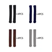 4 Pairs Eyeglasses Temple Tips Sleeve Retainer Glasses Arm Sleeve Soft Knitted Eyewear Retainer Comfortable Glasses Ear Cushions 1