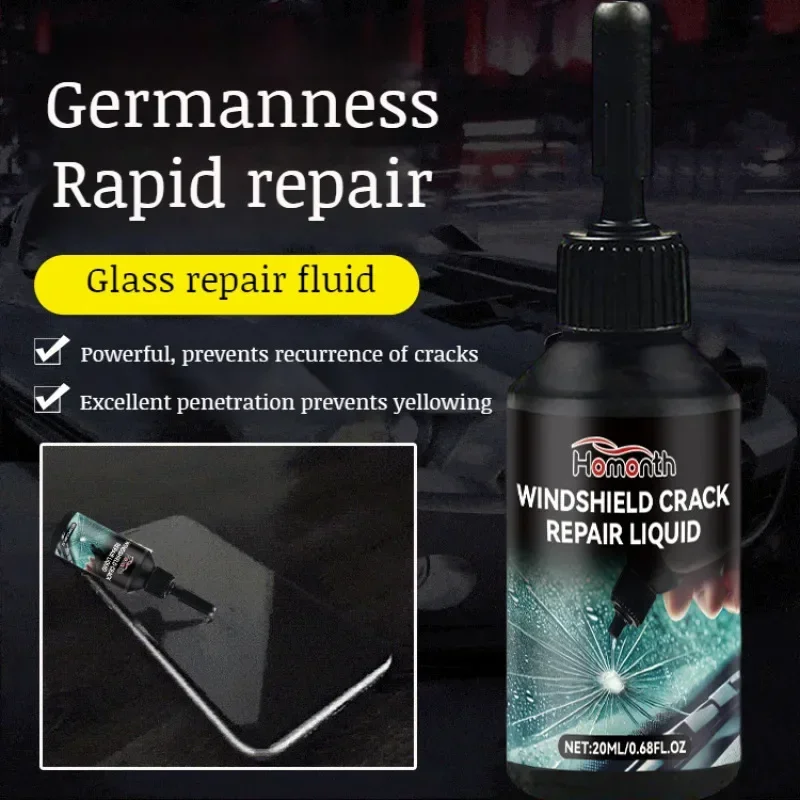 Car Glass Repair Tool Car Windshield Repair Kit Scratches Cracks Chips Glass Repair Environmentally Friendly Vehicle Windows Fix Tools