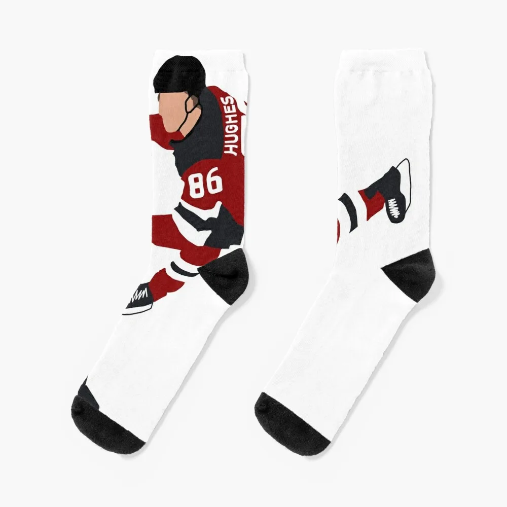 Jack Hughes Socks warm socks black socks Soccer Socks Female Men's