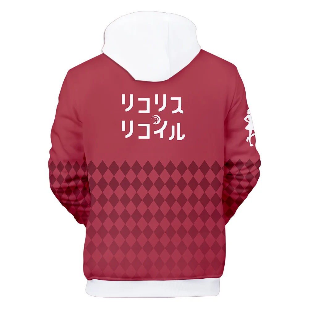 

Harajuku Hip Hop Comfortable New Lycoris Recoil 3D printed Hoodies Sweatshirts Men/Women Sweatshirt Adult/Child Casual Pullovers