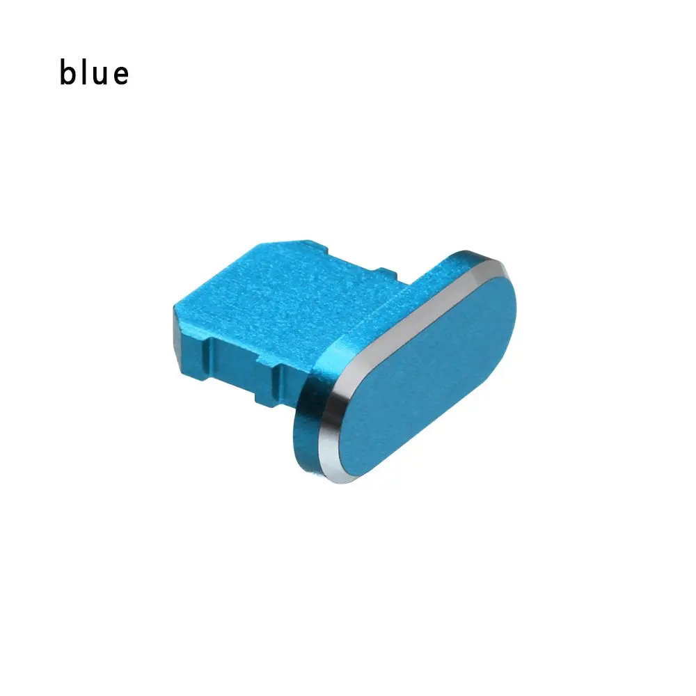 Metal Charger Port Anti-Dust Plug Stopper - Premium Phone Accessory Charging Cap Cover